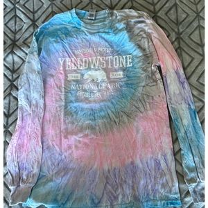 Yellowstone Tye Dye Long Sleeve Tee